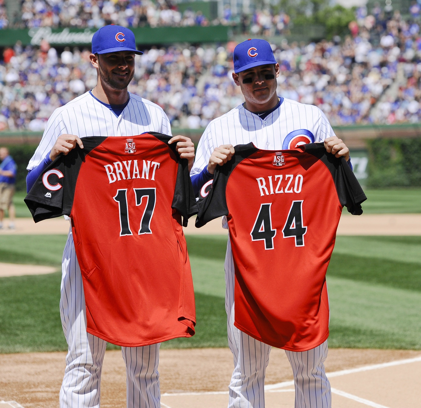 cubs jersey numbers 2016