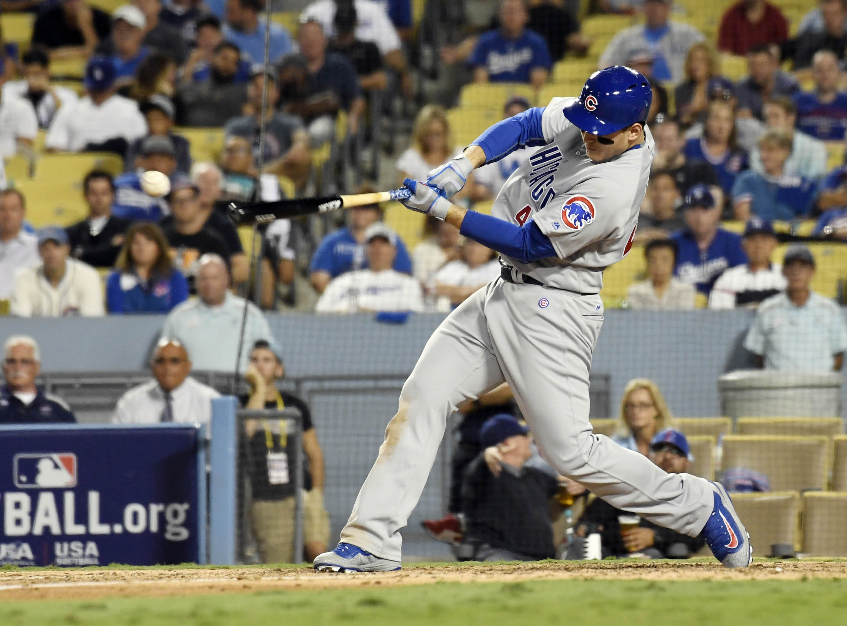 MLB: NLCS-Chicago Cubs at Los Angeles Dodgers