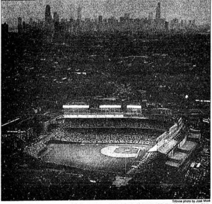 Wrigley Field Lights